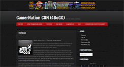 Desktop Screenshot of gamernationcon.com
